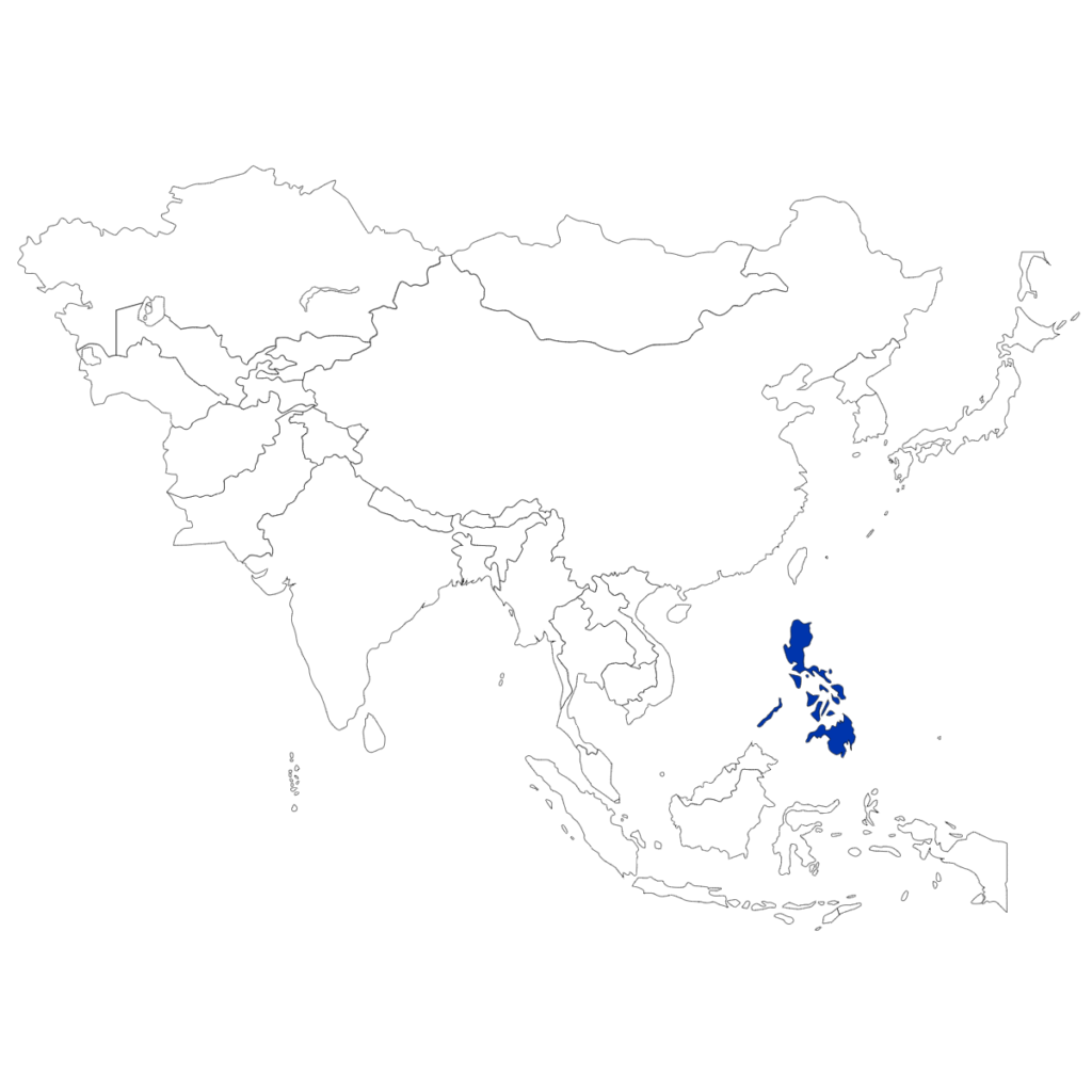 フィリピンの地図