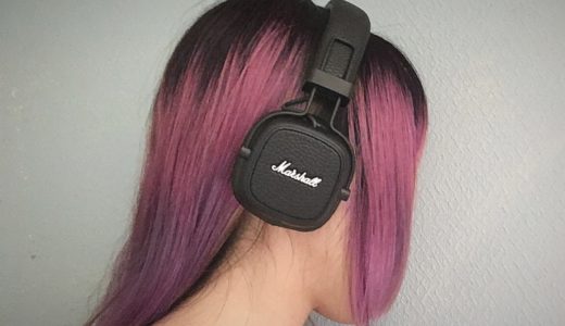 マーシャルヘッドホン『メジャー3 BLUETOOTH』装着イメージ